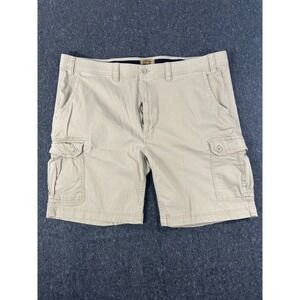 Foundry Comfort Stretch Mens Cargo Shorts Size 50 Khaki